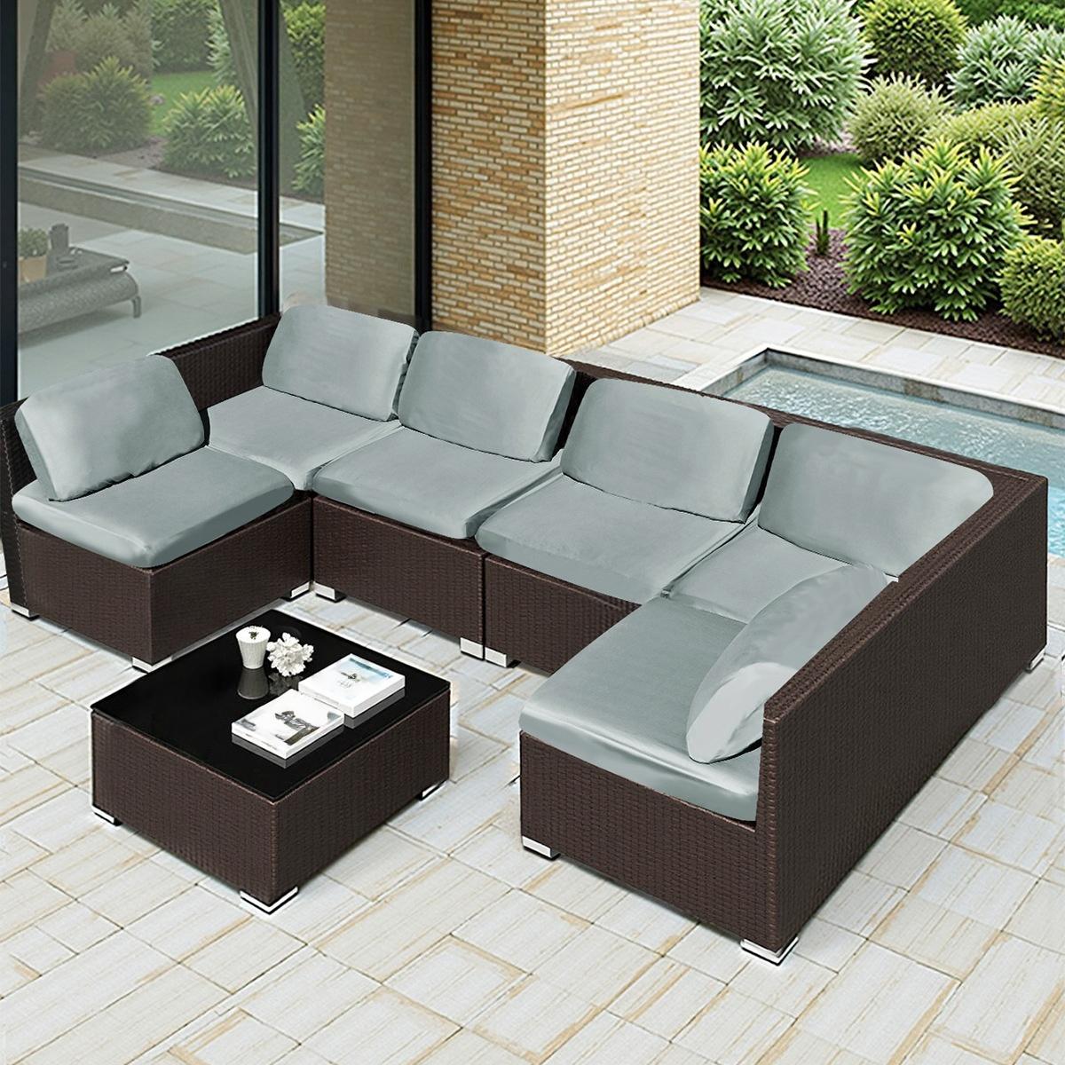 1pc Milk Silk Sofa Cover Sofa Cushion Cover Solid Color Elastic Outdoor Sofa Cushion Cover Rattan Sofa Cushion Cover светло-серый