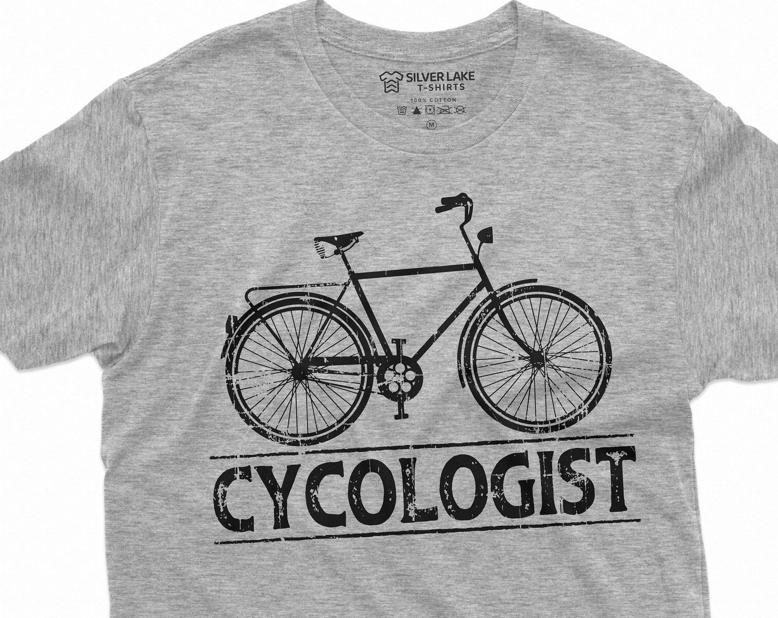 Cycologist Funny Shirt | Bike Bicycle Sports Tee shirt | bike riding Gifts mens Womens Tee Shirt 2XL