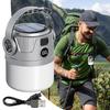 Solar Camping Light Waterproof USB Rechargeable LED Flashlight USB Rechargeable LED Flashlight Lightweight Camp Lamp For Hiking