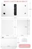 Gomura Sticker A8 Sticker Removable Cute Sticker with Braided Keychain Album, Transparent, Size, Binder, Stickers, Storage,