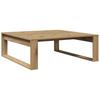 Artisan Oak Coffee Table 100 x 100 x 35 cm Engineered Wood