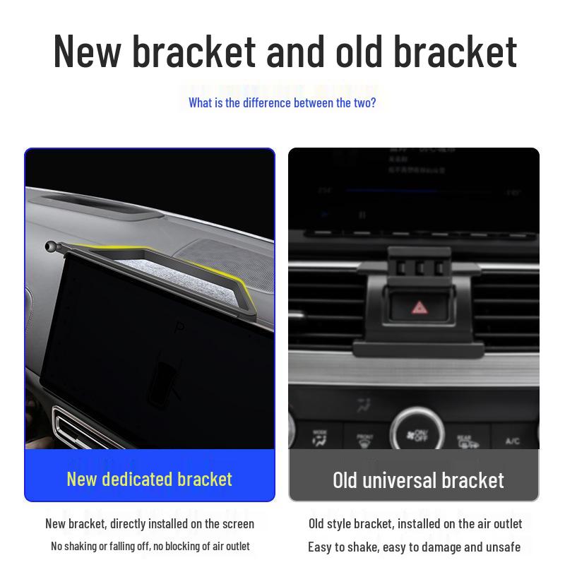 Ideal L7L8L9 Car Screen Phone Holder with Integrated Tray
