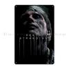 Death Stranding Poster Metal Sign Cinema Printed Decoration Cinema Classic Tin Sign Poster