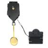 Elegant Gold Pendulum Clock Pendulum Clock Movement Accessory, Metal Swinging Motion Enhancers for Timepieces 1pc/2pcs