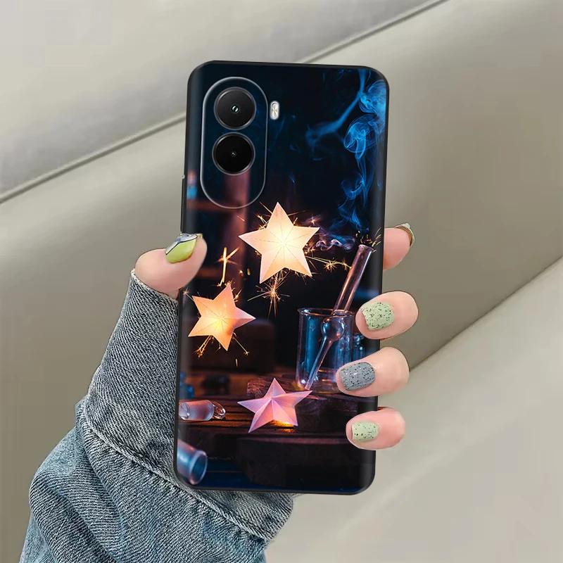 Soft Case For Xiaomi Poco M7 4G Case Cartoon Back Cover For Xiaomi Poco M7 Pro 5G Protective Animal Bumper PocoM7 m 7 Cool Bags