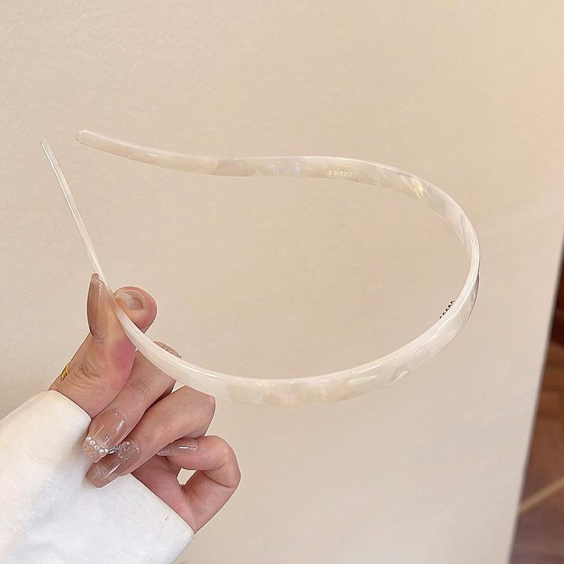 1 Stück Damen Nicht-Klemmendes Ohrknochen Haaraccessoire Essigsäure Stirnband Stirnband High-End Haarband Mädchen 2025 Neu Sommer Elegant