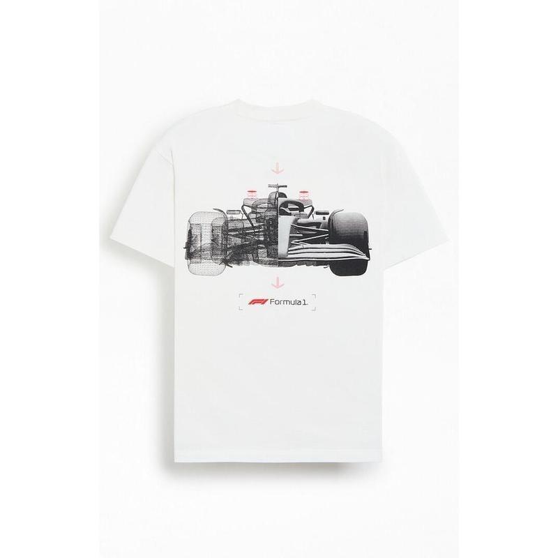 Formula 1 Men s x PacSun Down Forces T-Shirt - Multicolor Unisex T-Shirt S