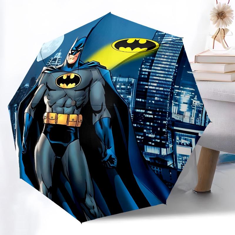 

1pc Batman, Superhero Automatic Open/Close Umbrella, Christmas Gift for Men Women, Daily Travel Outdoor Use yy251101183