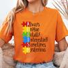 Autism Puzzle TShirt for Unisex Autism Awareness Month Summer Short Sleeve Tees Harajuku Streetwear Female Aesthetic Clothing