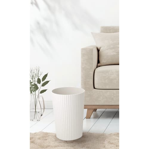 Asvel Trash Can S "Leclerc Collection" 6L White