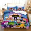 Stampa 3D Cartone Animato Titani Teen Go Set Biancheria da Letto Copripiumino Set Letto Coperta Federa King Queen Size Ragazzi Adulti