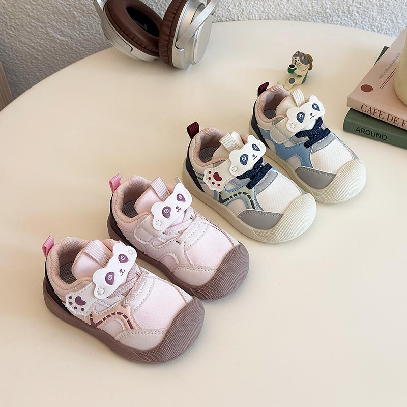 2026 Kids' Cartoon Soft Sole Walkers - Spring/Fall Toddler Shoes for Boys & Girls