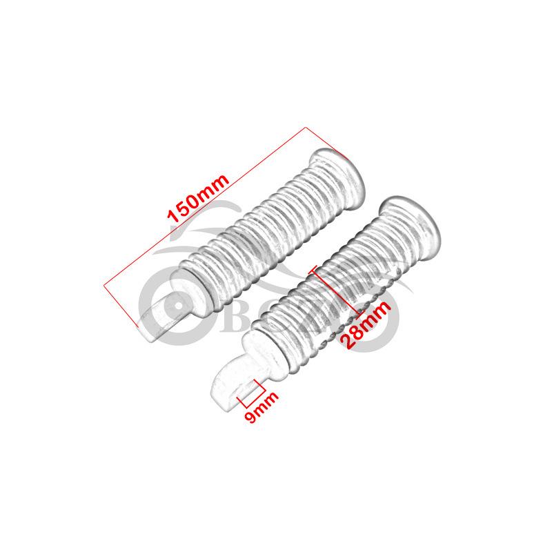Modified CNC Aluminum Rear Foot Pegs for Harley Softail Sport XL 883 1200 Motorcycles