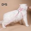 Cat Harness Leash Set Adjustable Cartoon Bee Pet Harness for Small Medium Dogs Cats Escape-Proof Pet Collar Leash for Outdoor Walking