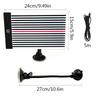 Paintless Wire Board Light LED Reflector Car Body Dent Detector Lamp Checking Line Board Reflector Set Car Dent Removal Repair