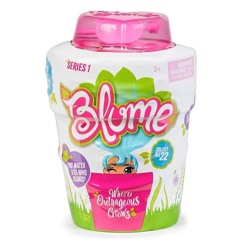 

Blume bloomy pot blume doll overseas сюрприз іграшка flowers bloom with water You can play in the water cute Для дівчат Ідеально підходить для подарунків [продукт]