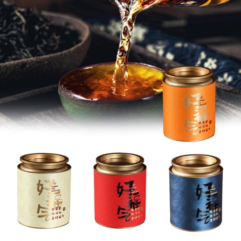 Tea Storage Container Simple Tea Storage Jar Tea Box Tea Container Tea Storage Box Convenient Solution for Loose Tea