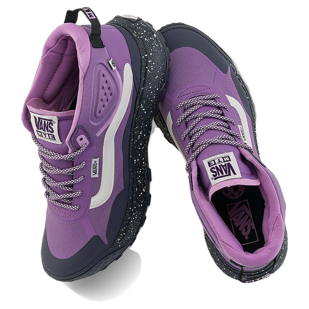 Vans Mte Crosspath Comfortable Mid-Top Hiking Shoes Unisex Hiking Shoes Purple VN000CVVGPE