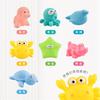 Baby Bath Toys Cute Cartoon Silicone Animals Water Toys Swimming Pool Water Game