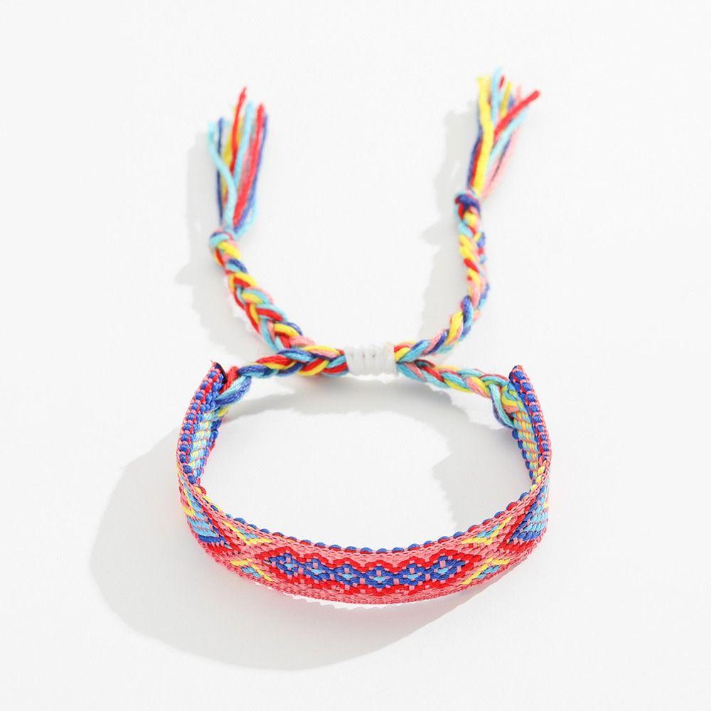 Adjustable Woven Bracelet Transshipment Nepalese Ethnic Bracelet Bohemian Bracelet Jewelry Gift