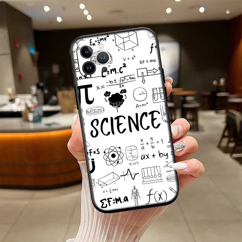 NH15 Chemical Maths Formula Case for Samsung A11 A12 A13 A15 A52S A53 A55 A56 A70 A71 A72 A73 F06 F16 F56 S10 Plus S10e