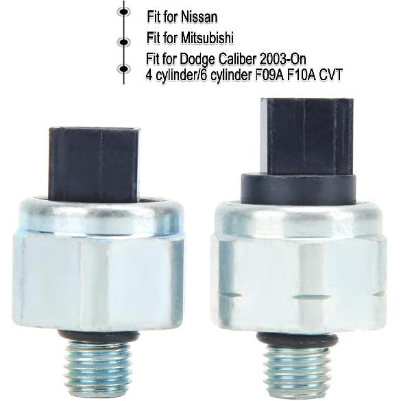 2Pcs Oil Pressure Sensor, Oil Pressure Switch, 33417N, CP5-15, CP515, 33417NA Transmission Pressure Switch for Nissan, for Mitsubishi, for Caliber