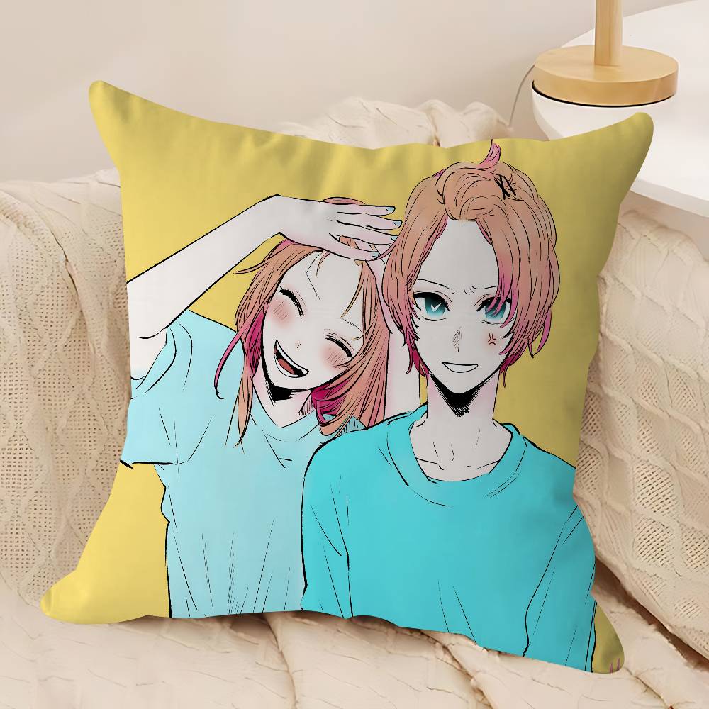 Anime Oshi No Ko Kissenbezug 30x50 Polyester Sofakissen Dekorative Zierkissen Heimdekoration Kissenbezug