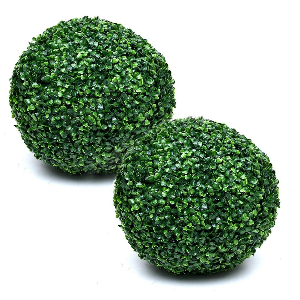 Универсальные Декоративные Топиарные Растения Искусственные Шары из Самшита Удобная Упаковка Гибкое Размещение Для Использования В Помещении China Mainland