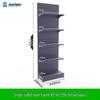 Multifunctional Gray Display Rack for Convenience Stores – Single/Double-Sided Snack Storage Shelf