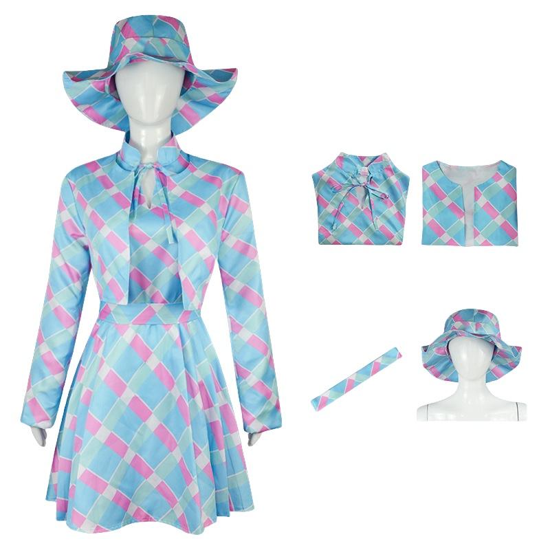 

Realistic Barbie Ken Cosplay Dress With Tight Pants For Halloween XL