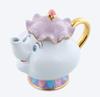 Disney Resort Exclusive and the Potts Teapot "Beauty Beast" Mrs.