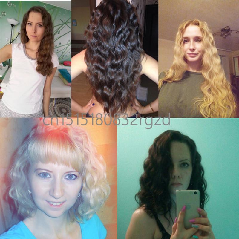 White&Gray Professional Hair Waver Wave Curler Ceramic Hair Curling Iron 3 Barrel Clamp Wave Curler