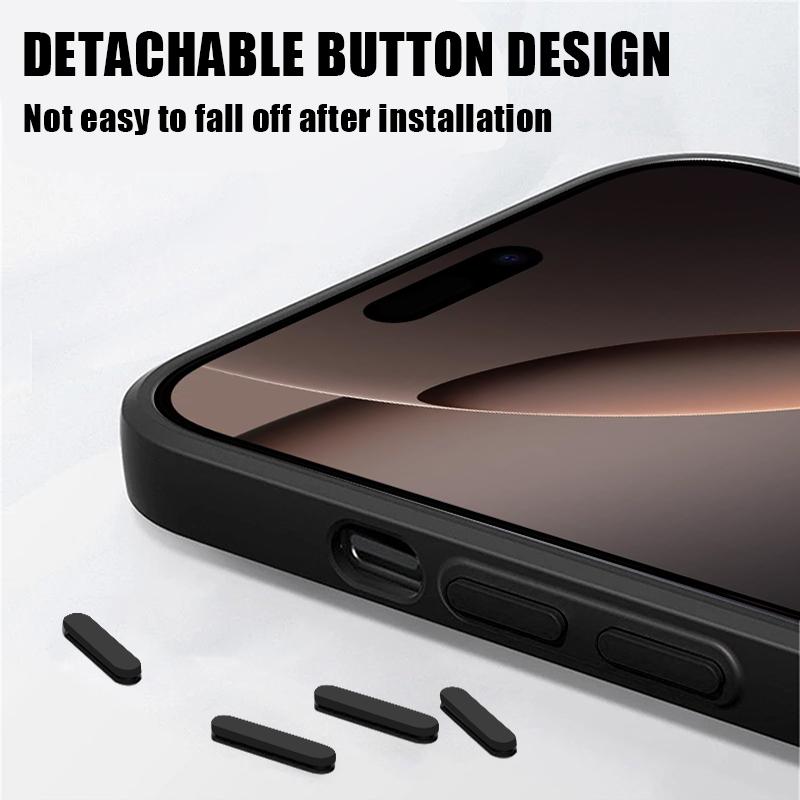 For iPhone 16 Pro Max 16E 15 14 Pro 13 Cover Stars Pattern Matte Clear Wireless Charge Shockproof Soft Edge for MagSafe Magnetic Phone Case