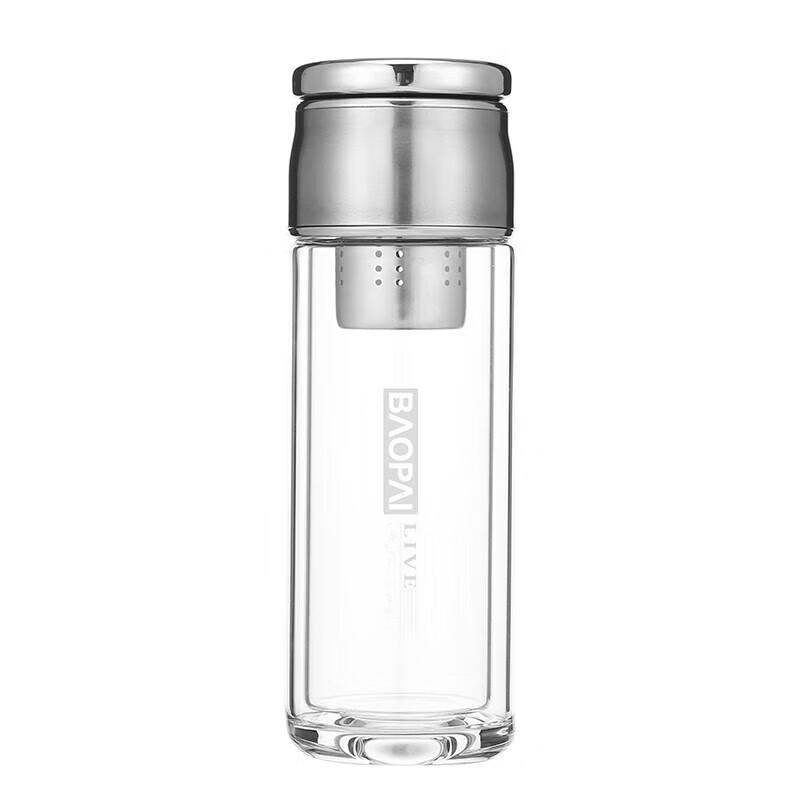 Leopard Brand Portable Tea Infuser Glass Bottle