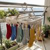 Plastic Socks Drying Clips Windproof Hanging Underwear Clips Sock Underwear Rack  Apartment