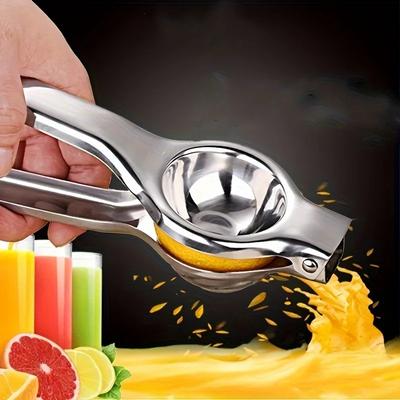 1pc Lemon Squeezer Stainless Steel Manual Juicer Processor Kitchen Accessories Juice Fruit Pressing Citrus Orange Juicer 2025