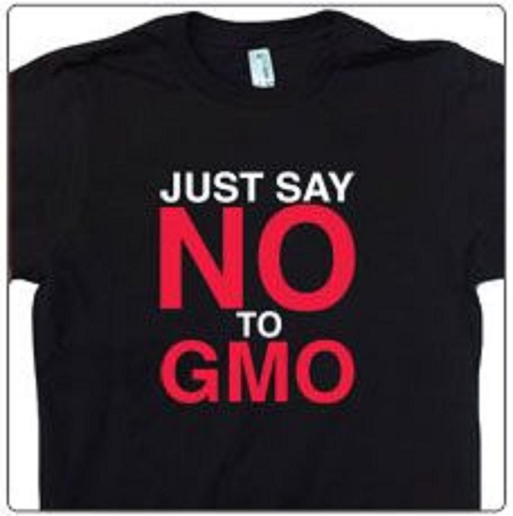 SAY NO TO GMO Anti GMOs Monsanto Orgainic Vegan Vegetarian t shirt