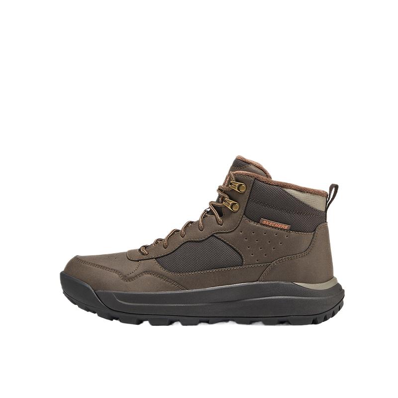 Skechers Street Wear Fabric Spliced Fleece Short Snow Boots Men boots 211261-COC 39.5