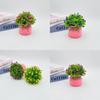 Starry Sky Artificial Flower Pot For Home Office Decor With Plastic Material And Wedding Use