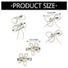 2PCS Hair Clip Artificial Pearls Flower Hairpin Side Bangs Clip Shopping Sidepin Side Pin Lady Hair Styling Tool