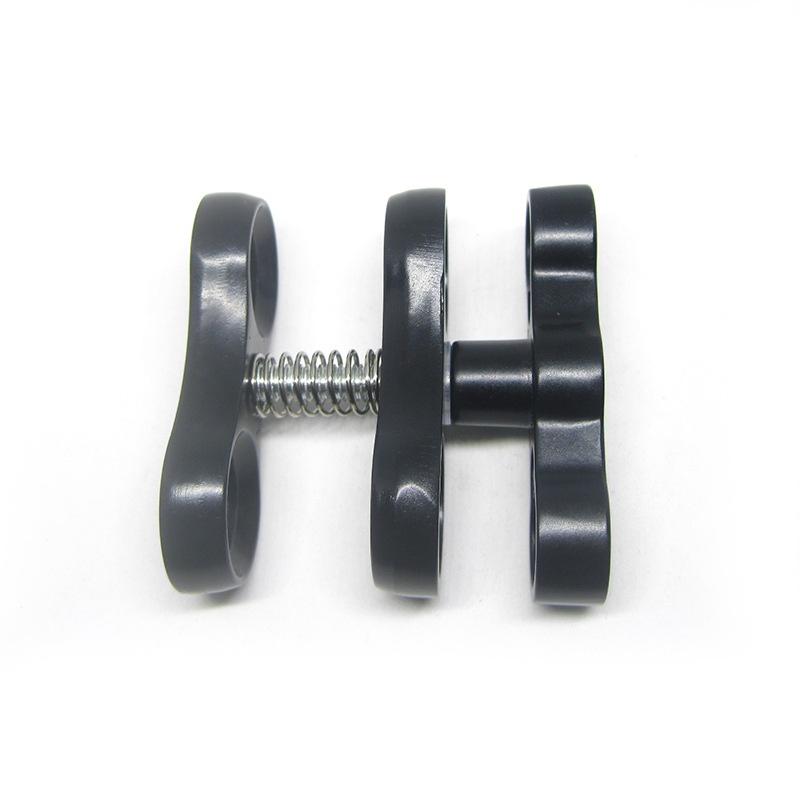 Diving  Light Ball Head Clamp Adapter Ring Light Arm Clip Aluminum Alloy Clip