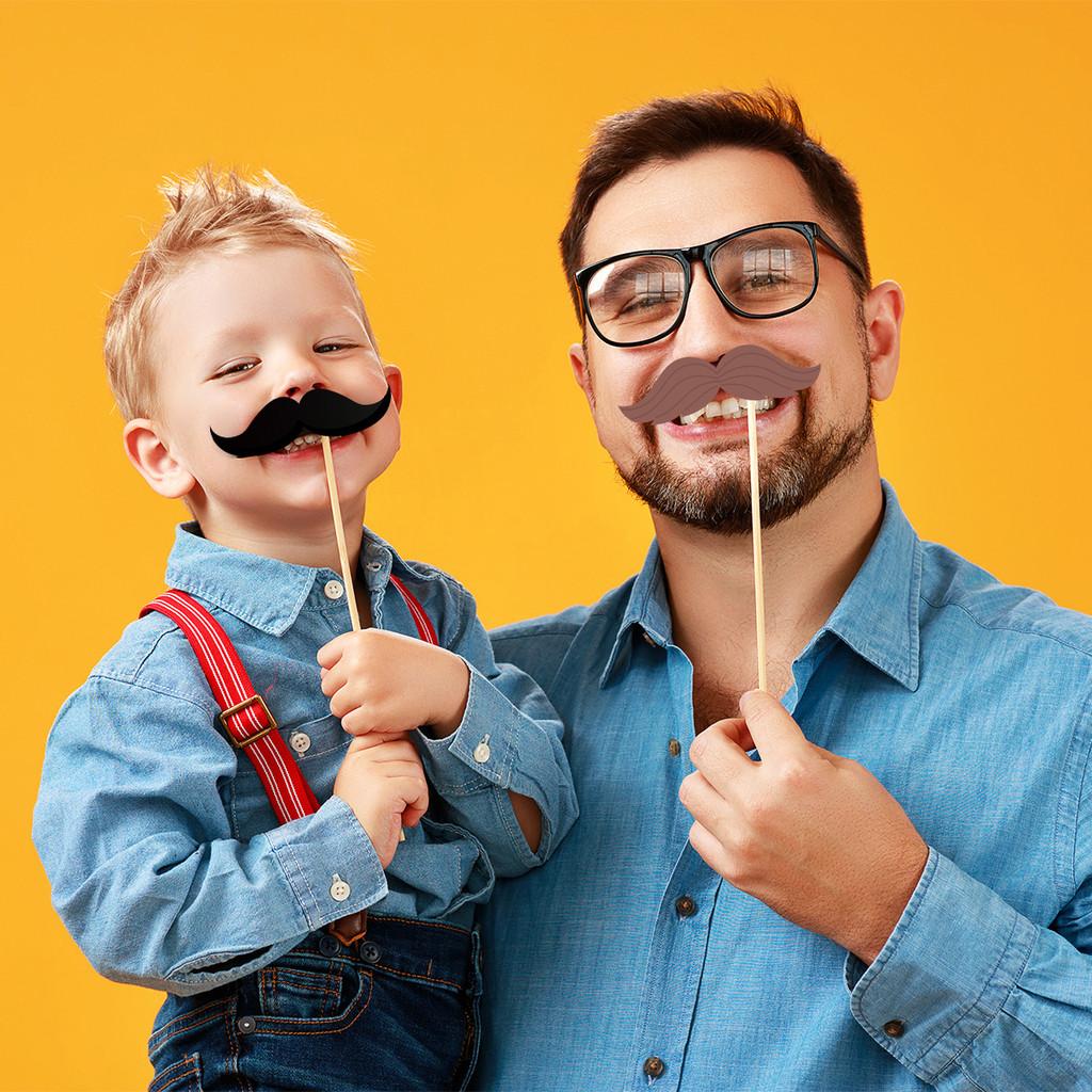 Day Fathers Party Decorations With Paper Photo Props For Event And Celebration