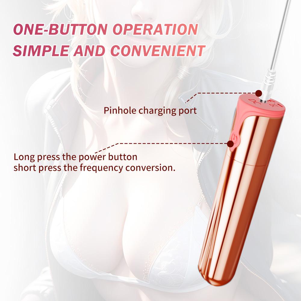 Night Cherry Blossom Lipstick Vibrator: Portable Insertable Massager for Women