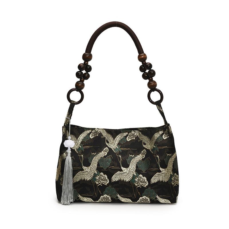 Modern Pu Printed Shoulder Bag For Daily Use With Cell Phone Pocket