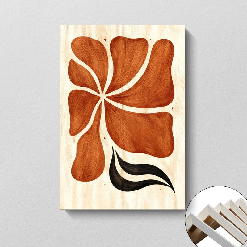 

Vintage Style Abstract Floral Wall Art for Living Room, Dining Room, Bedroom, or Hotel Decor 30x40cm