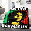 Bob Marley Blanket Comfortable Great for Picnics Office Chair Bedding for All Seasons Digital Print Perfect Gift for Relatives and Friends