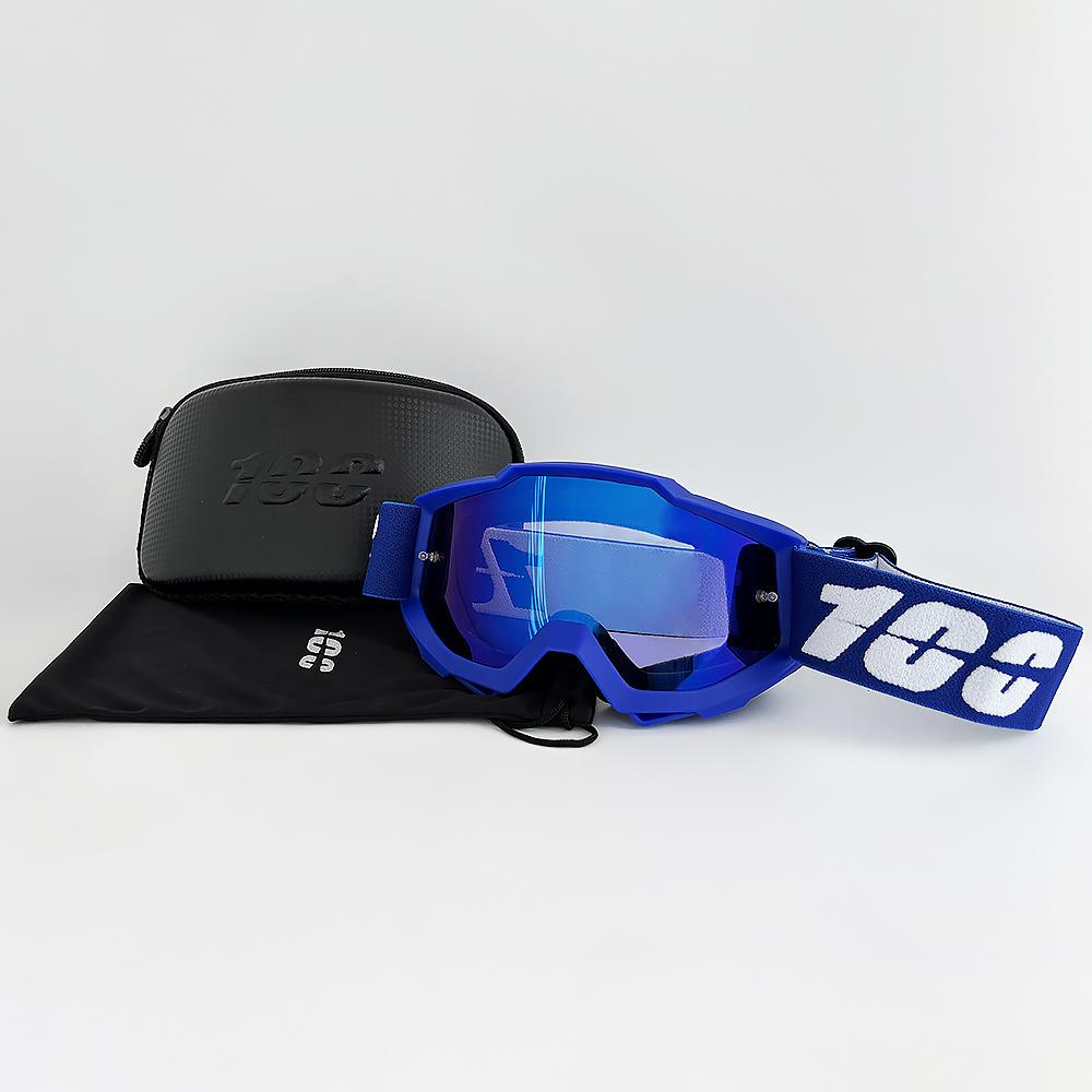 A Set Of Motocross Goggle Glasses MX Off Road Masque Helmets Goggles Ski Sport for Motorcycle Dirt Bike Glasses