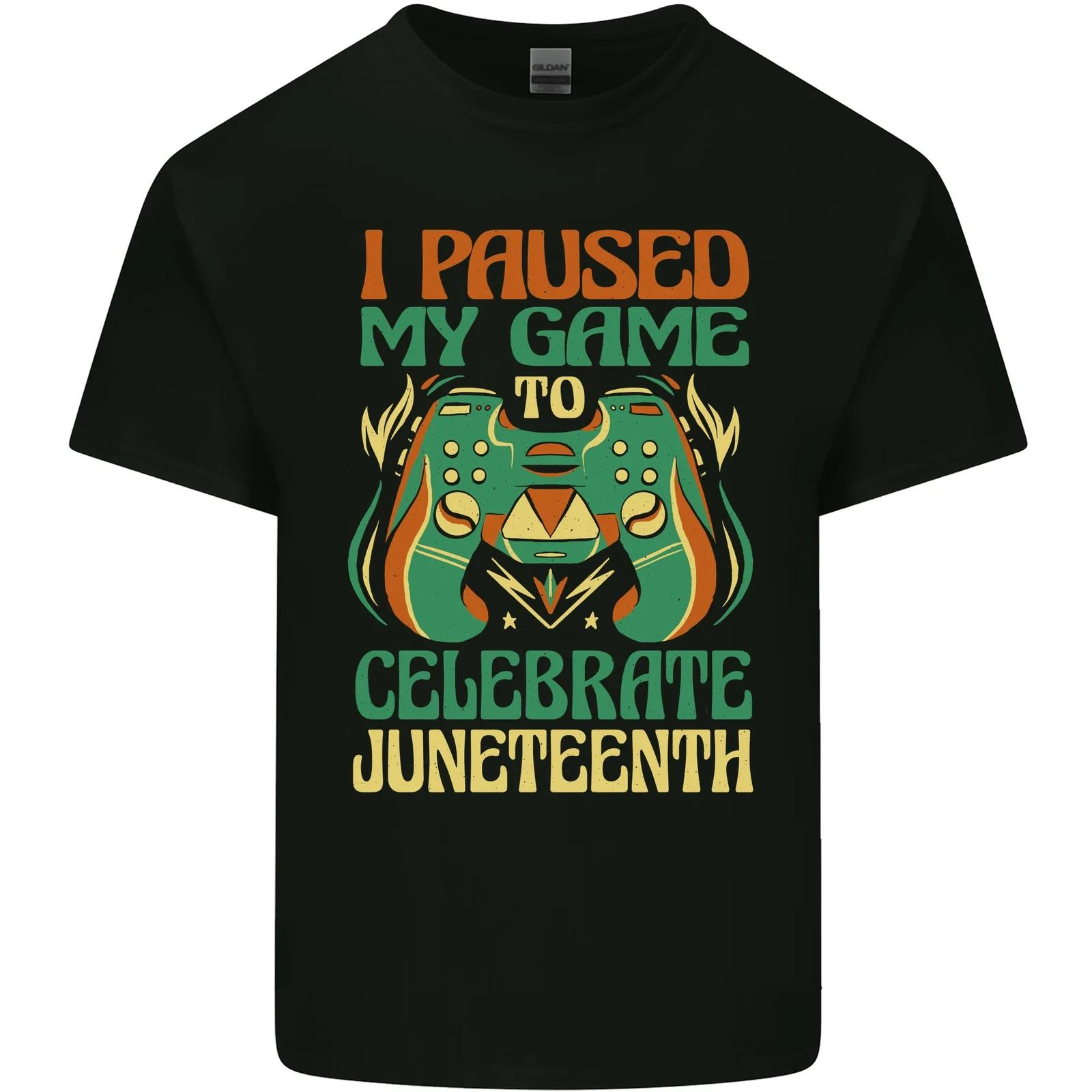 Juneteenth Gamer Gaming Video Games Kids T-Shirt Childrens 4XL