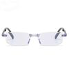 Frameless Foldable Anti Blue Light Reading Glasses with Smart Zoom Ultra Light Comfortable for Men Women