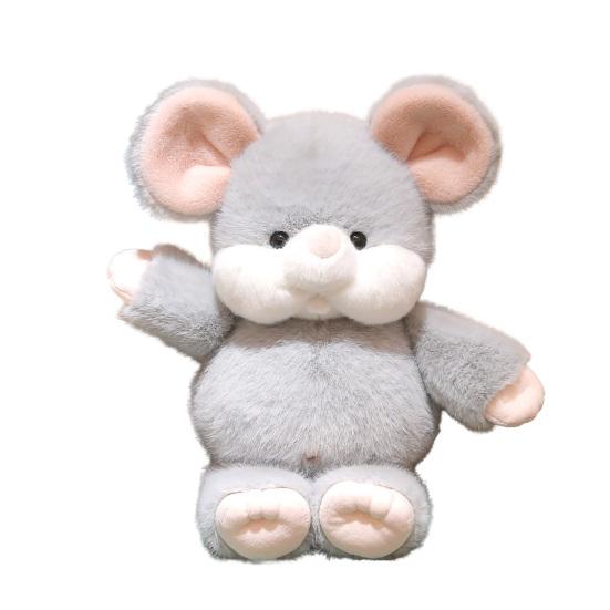 Stuffed Animal Plush Toy Soft Running Calf Fox Cat Dog Doll for Kids Cuddle Rat